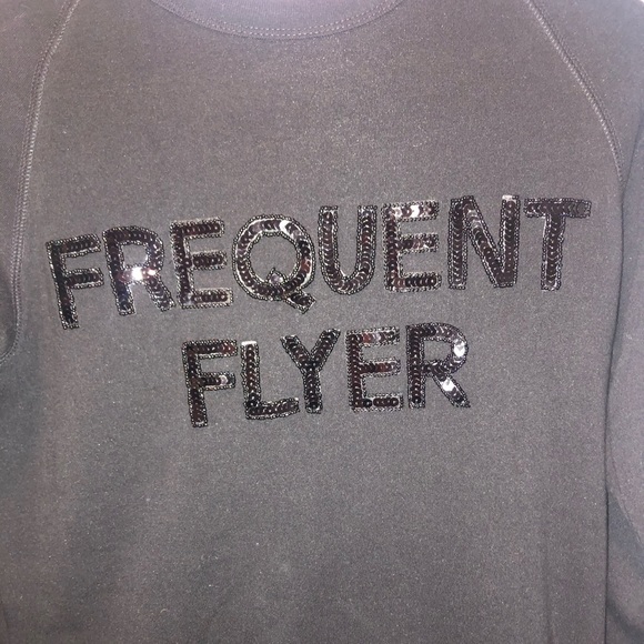 NWOT BOW AND DRAPE CUSTOM SWEATSHIRT - Picture 3 of 4